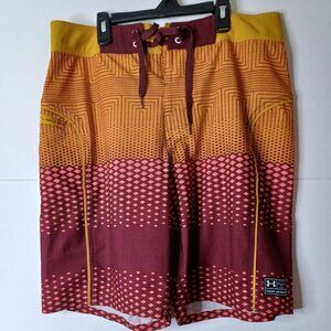 Under Armour Board Shorts 34 Men's Swimming Trunks Heat Gear Loose